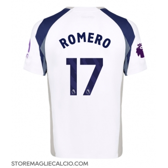 Tottenham Hotspur Cristian Romero #17 Maglia Gara Casa Repliche 2025-26